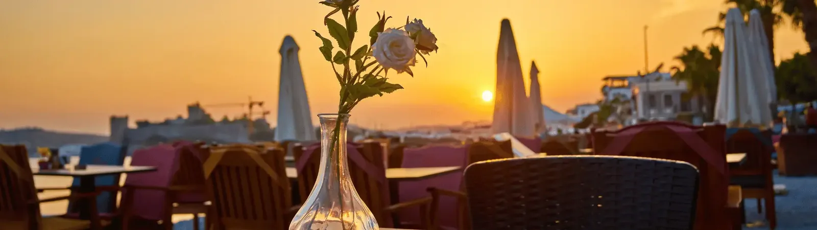Angerichtetes Gericht in einem Restaurant